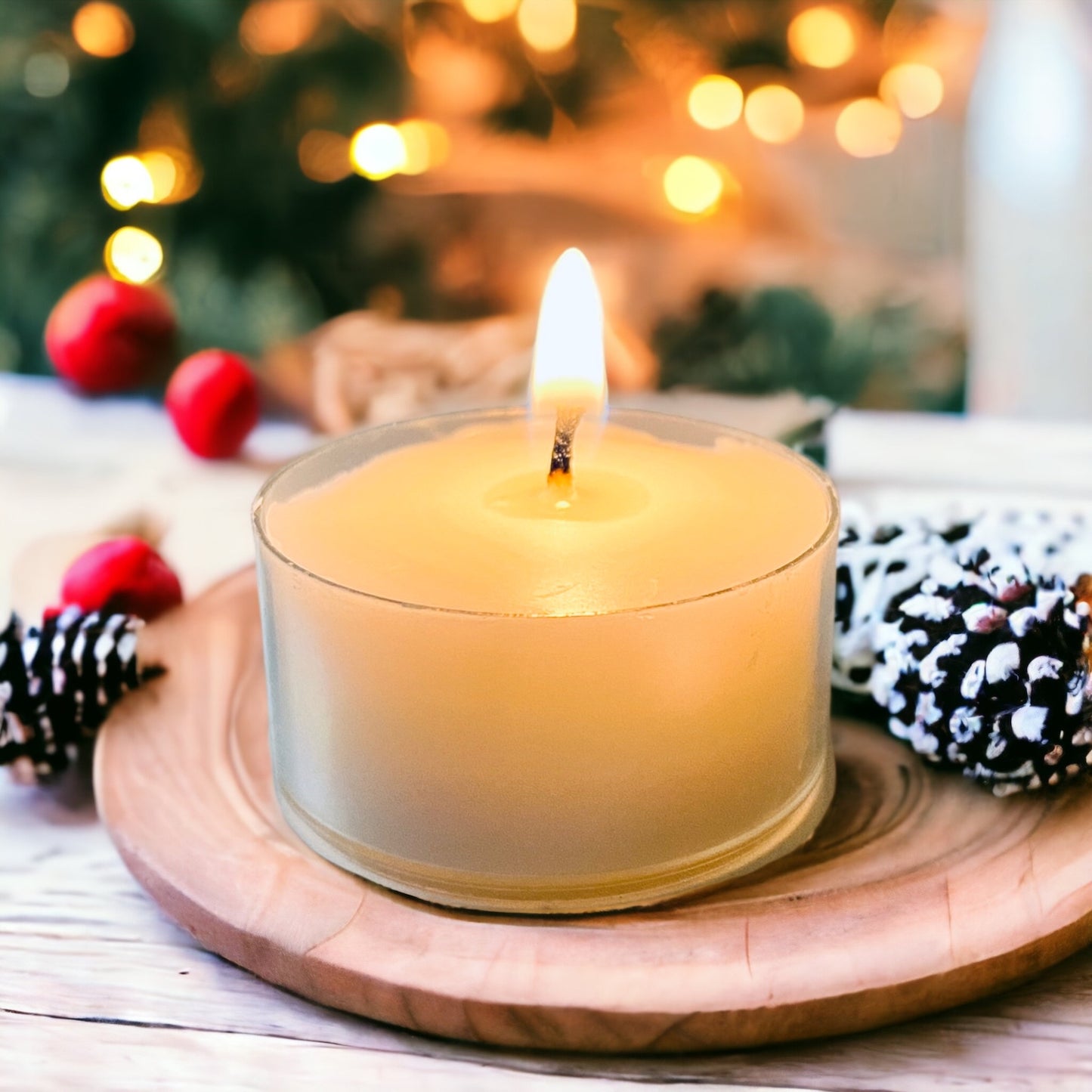 Julekalender med 24 duftlys. Bestil nu og få den sendt fra 10. nov. til 27. nov. eller afhent den lokalt indtil 1. dec. 